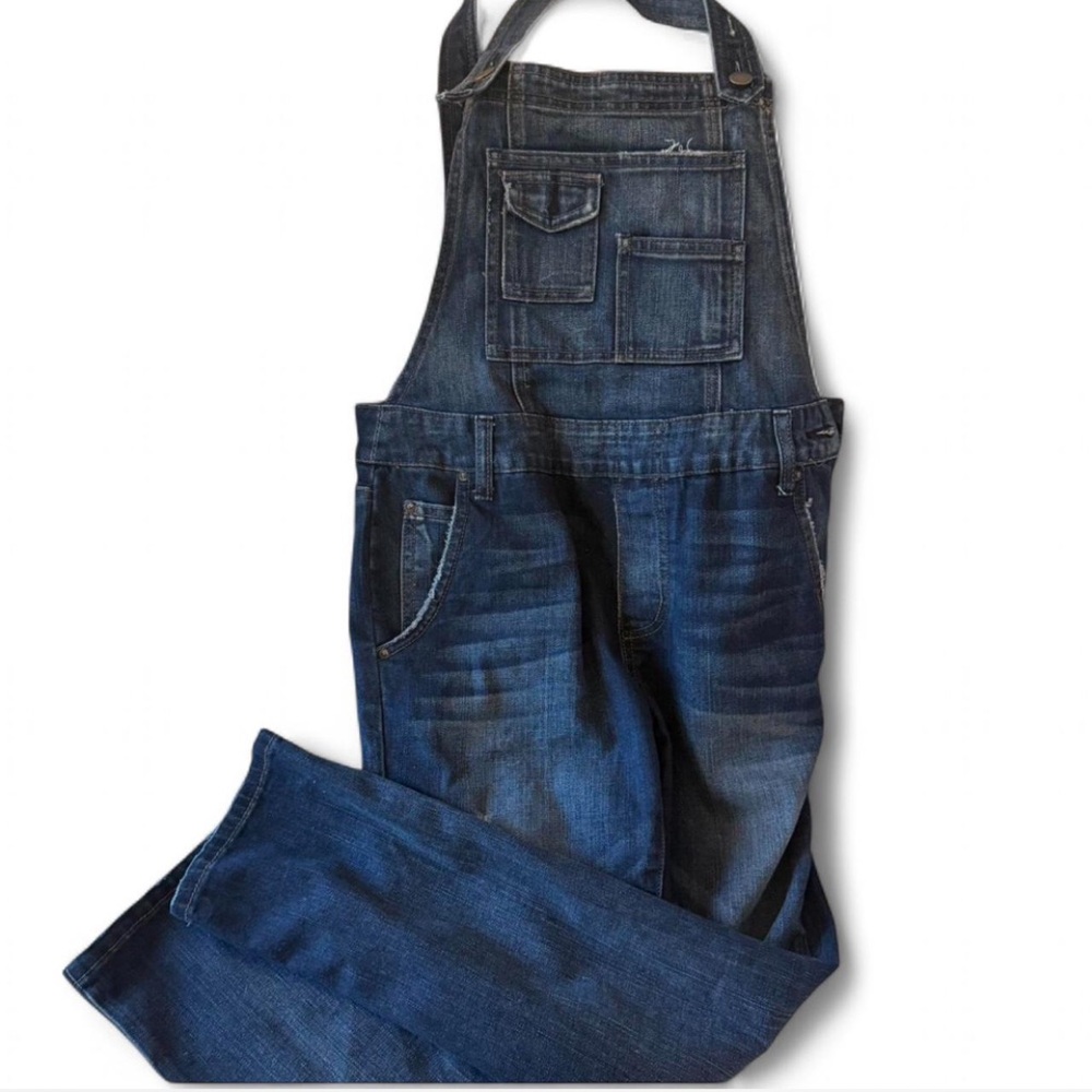 Free People Denim Overalls